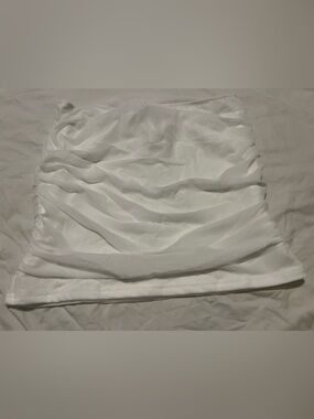 SHEIN White Stretch tube top